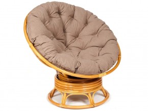 Кресло-качалка Papasan w 23/01 B с подушкой Honey, экошерсть Коричневый в Режи - rezh.магазин96.com | фото