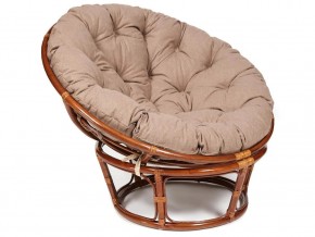 Кресло Papasan 23/01 W с подушкой Pecan, экошерсть Коричневый в Режи - rezh.магазин96.com | фото