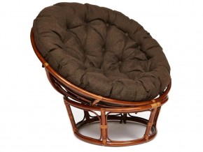 Кресло Papasan 23/01 W с подушкой Pecan, ткань Коричневый в Режи - rezh.магазин96.com | фото