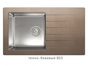 Мойка комбинированная Tolero twist TTS-860 Темно-бежевый 82 в Режи - rezh.магазин96.com | фото